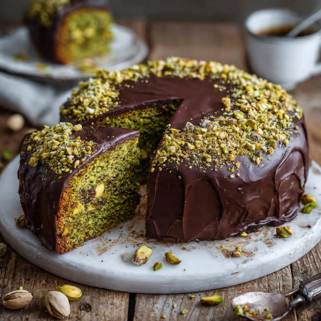 Flourless Pistachio Cake
