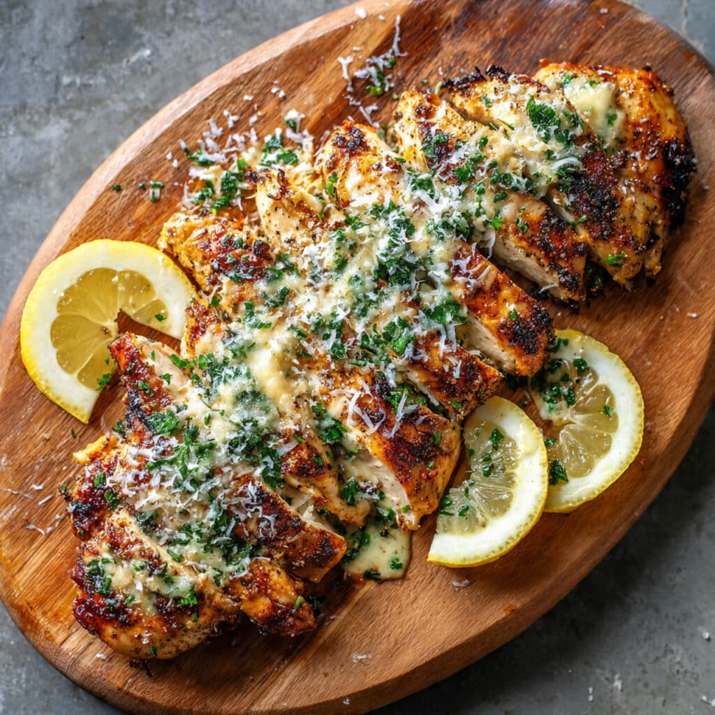 Garlic Parmesan Grilled Chicken
