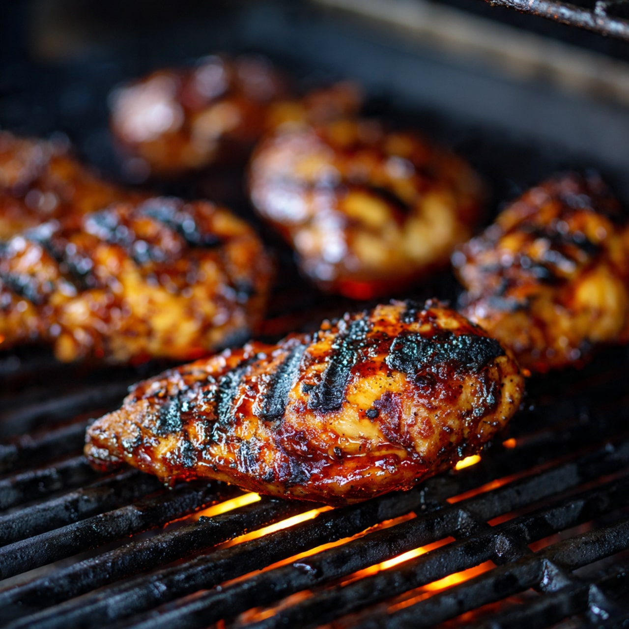 Grilled Honey BBQ Chicken