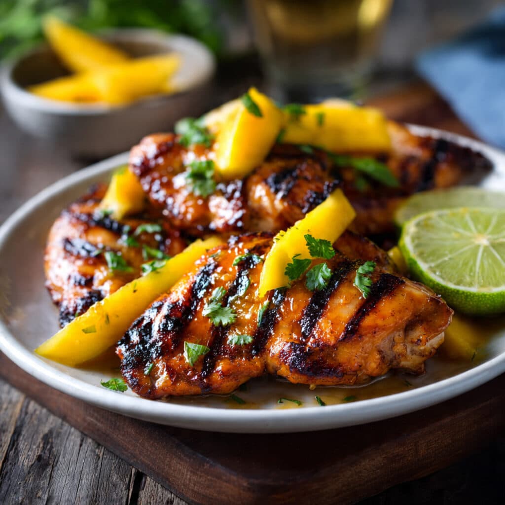 Grilled Mango Chicken