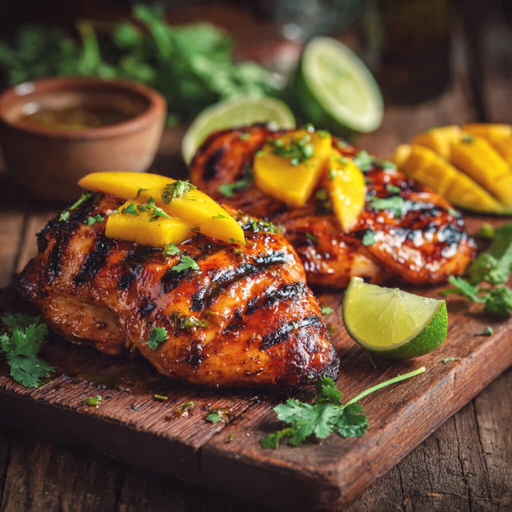 Grilled Mango Chicken