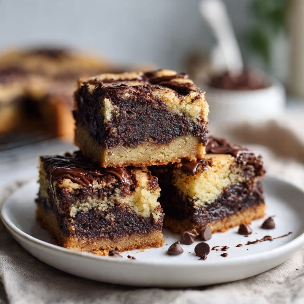 Banana Bread Brownie Bars 8 Banana Bread Brownie Bars