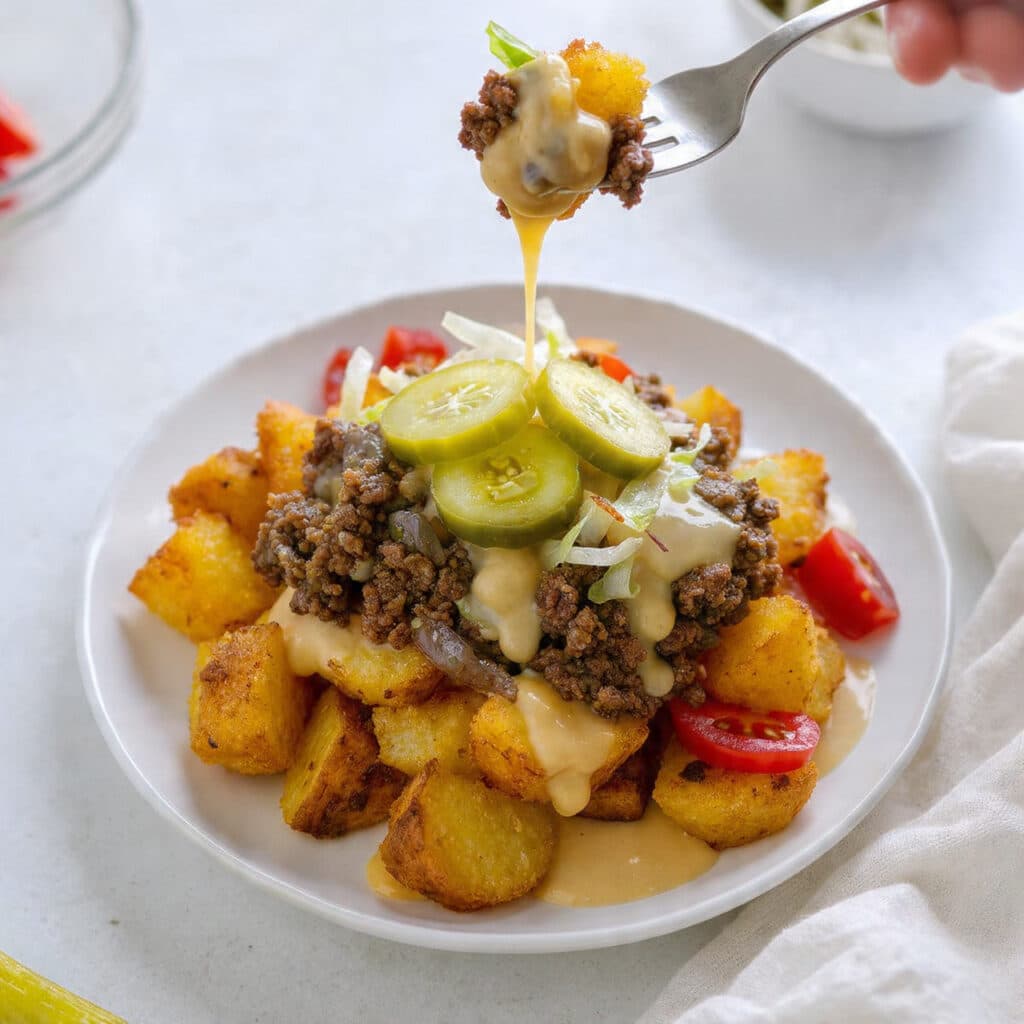 Loaded Potato Big Mac Bowl