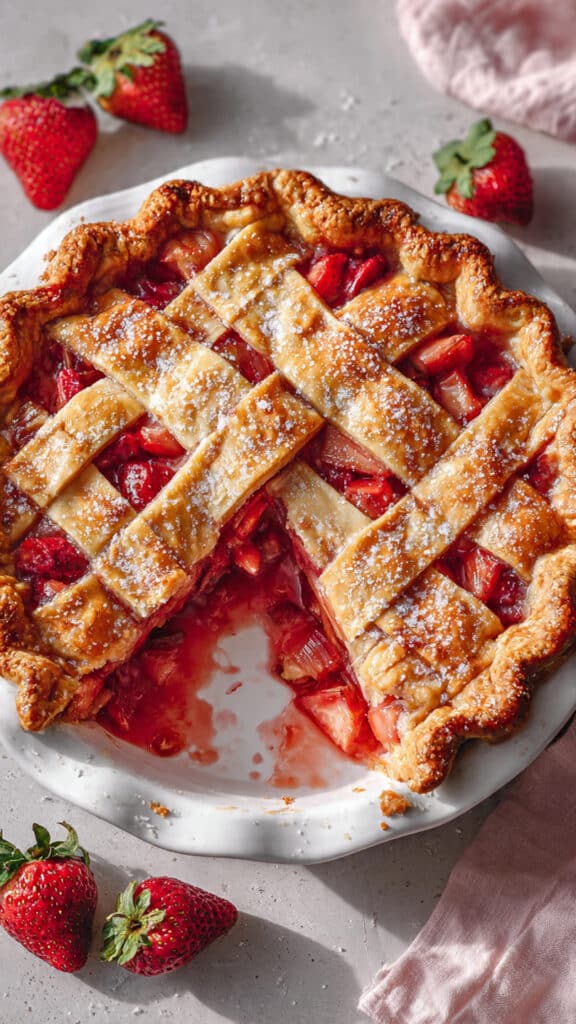Strawberry Rhubarb Pie