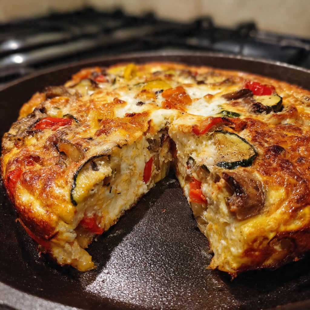 Roast Vegetable Frittata