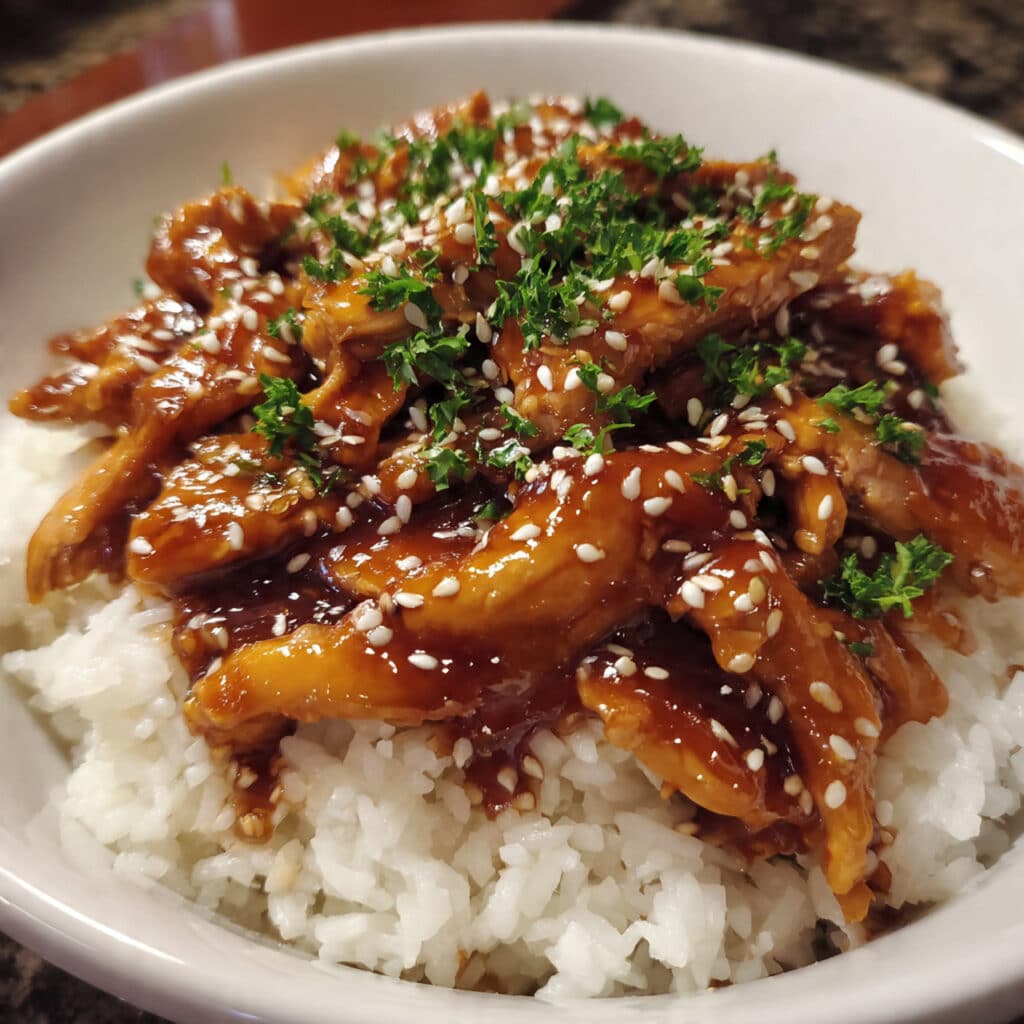 Dump and Go Crockpot Teriyaki Chicken