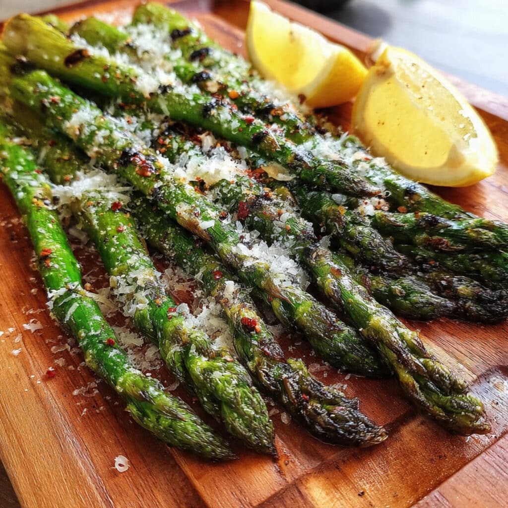 Grilled Blackstone Asparagus