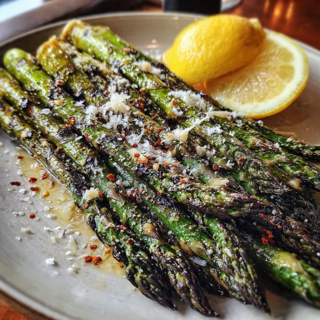Grilled Blackstone Asparagus