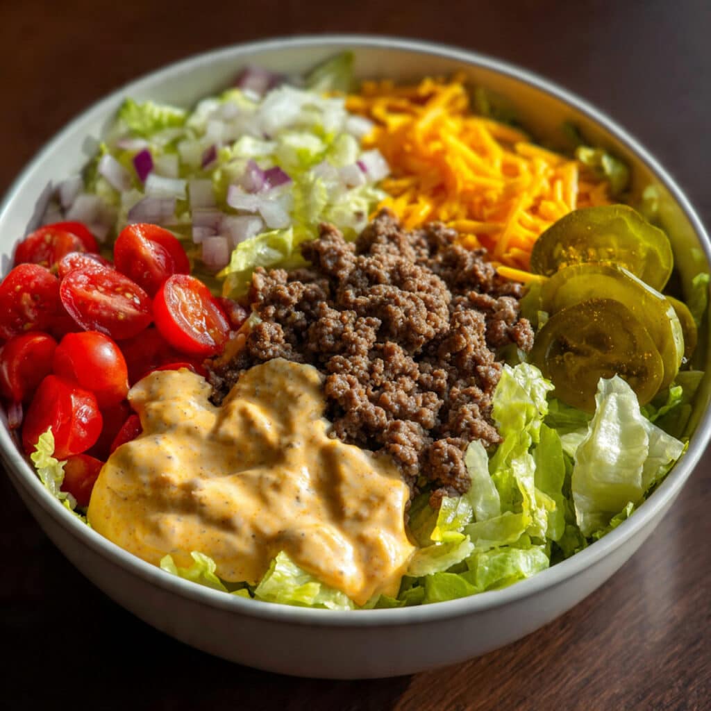 Big Mac Burger Bowl