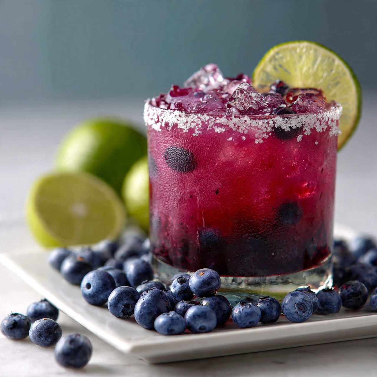 Blueberry Margarita Punch