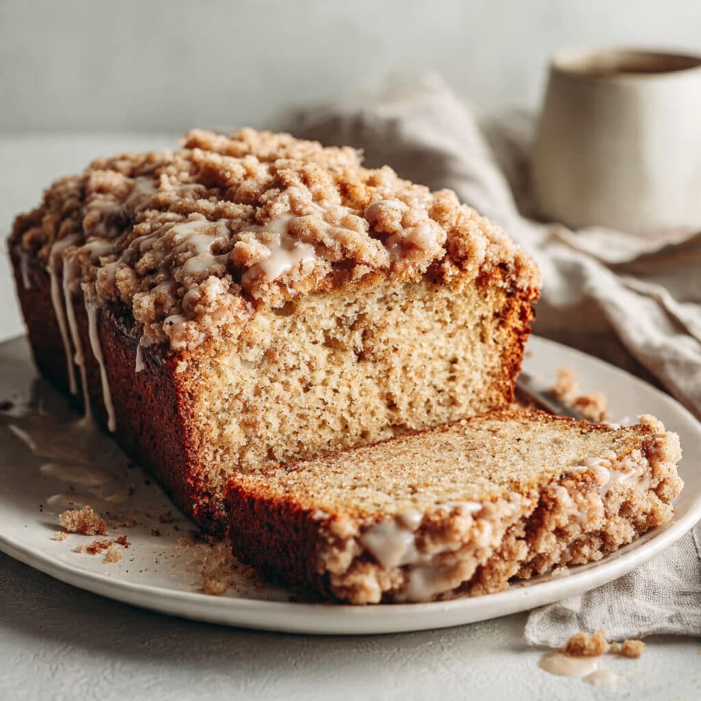Cinnamon Crumb Banana Bread