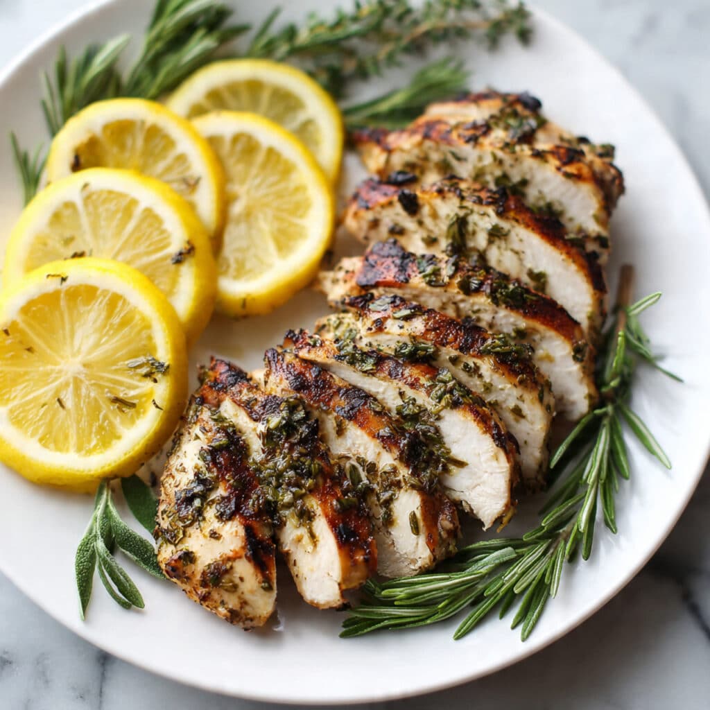 Lemon Garlic Herb Chicken Marinade