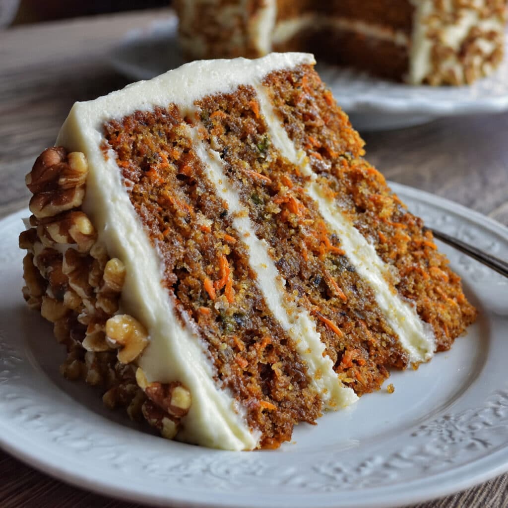 Carrot Cake with Cream Cheese Frosting