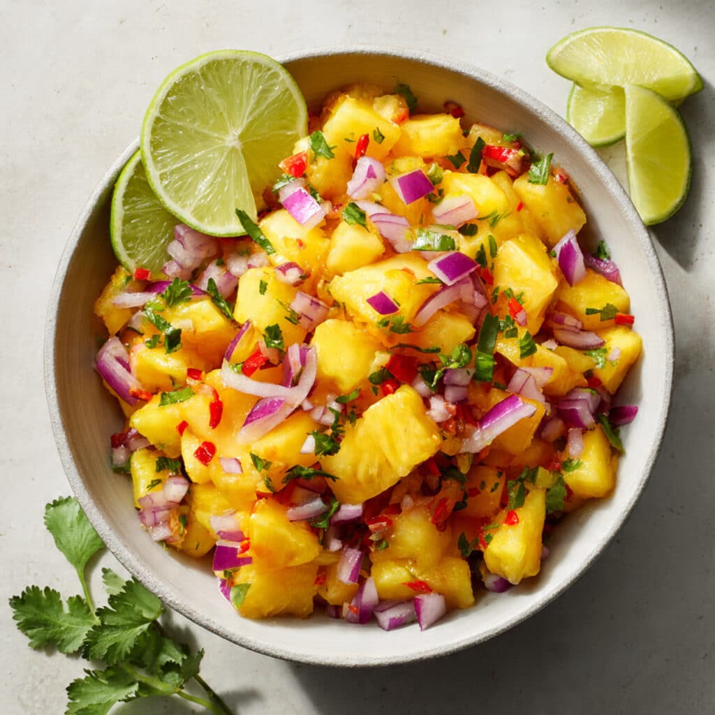 Pineapple Mango Salsa