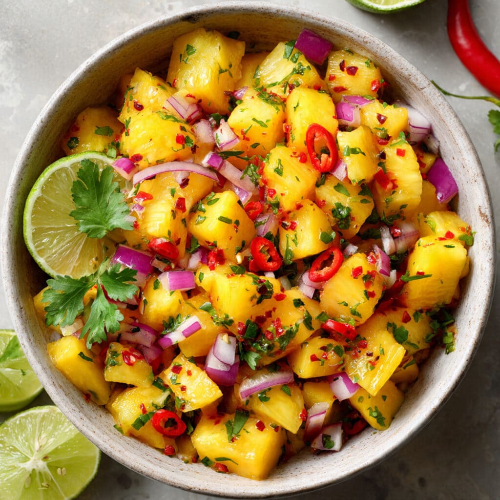 Pineapple Mango Salsa