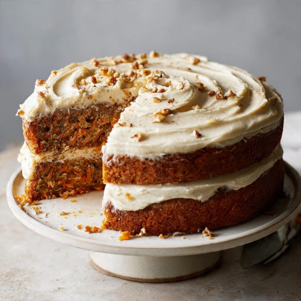 Brown Butter Carrot Cake with Cream Cheese Frosting