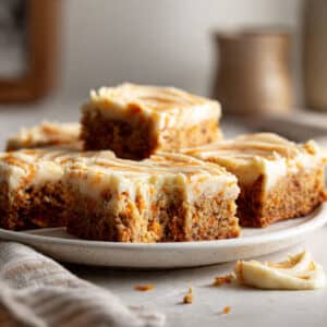 Carrot Cake Cream Cheese Bars