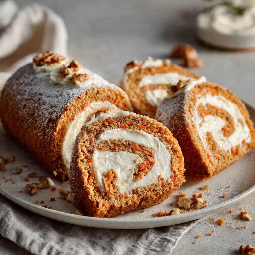 Carrot Cake Roll