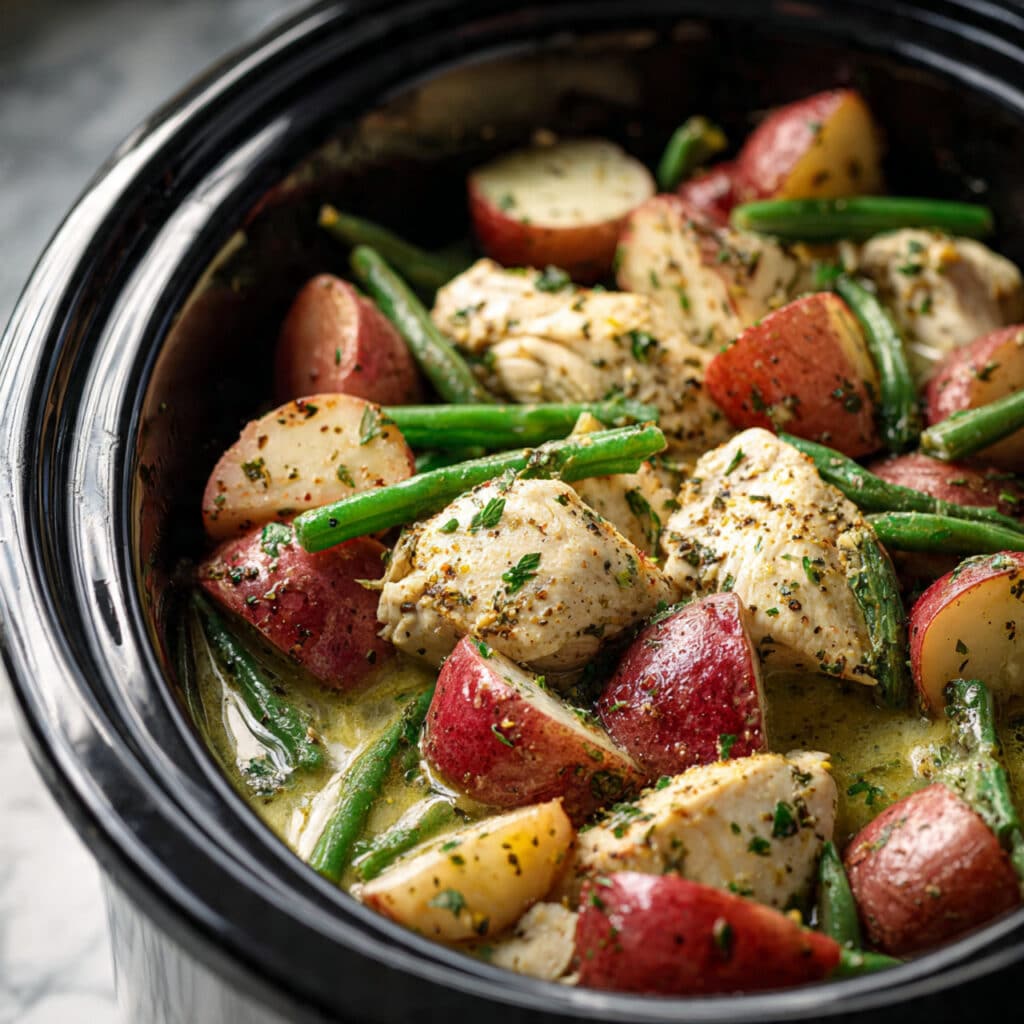 Crockpot Chicken Potatoes and Green Beans 7 Crockpot Chicken Potatoes and Green Beans
