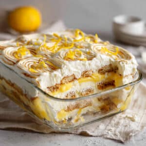 Lemon Tiramisu with Lemon Curd