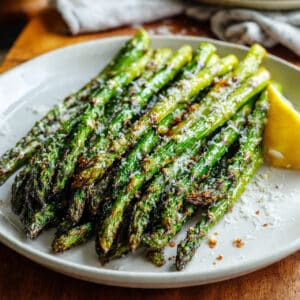 Oven Roasted Parmesan Asparagus
