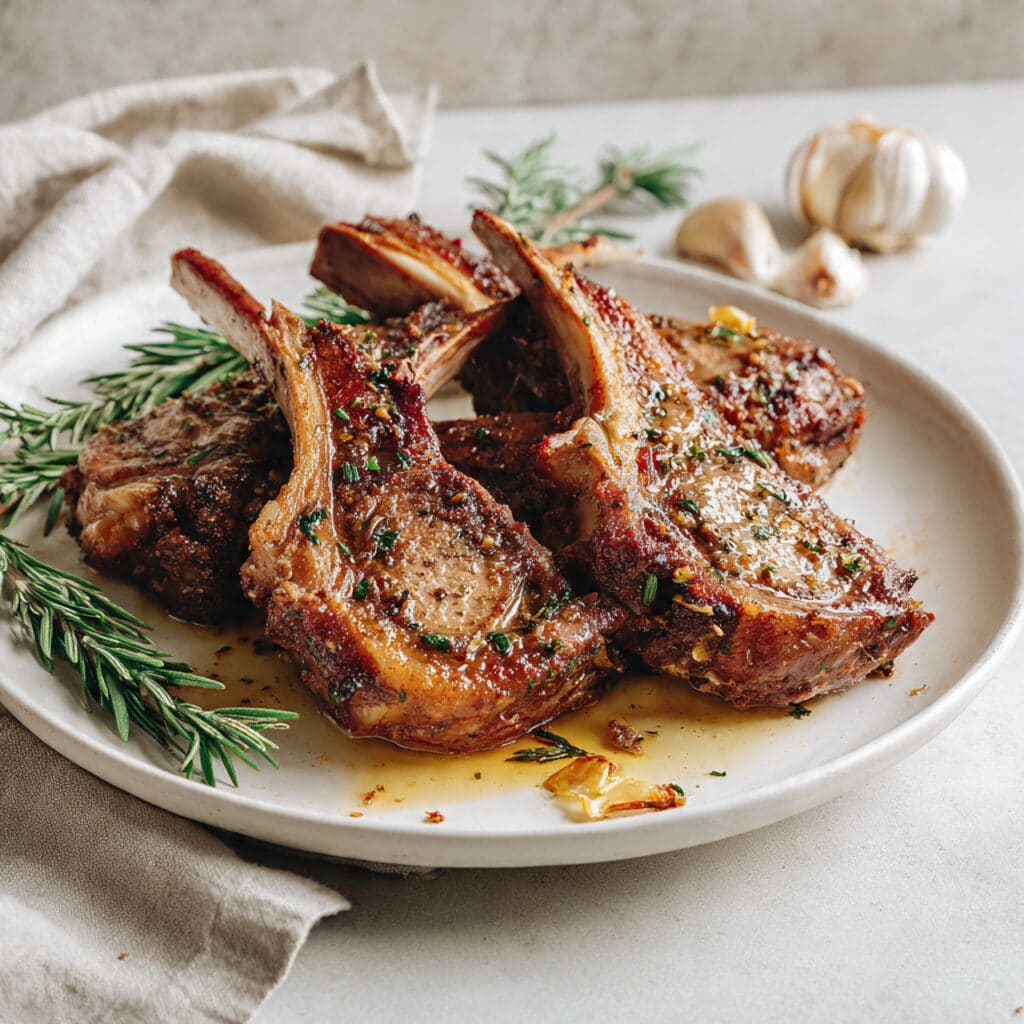 Tender Lamb Shoulder Chops