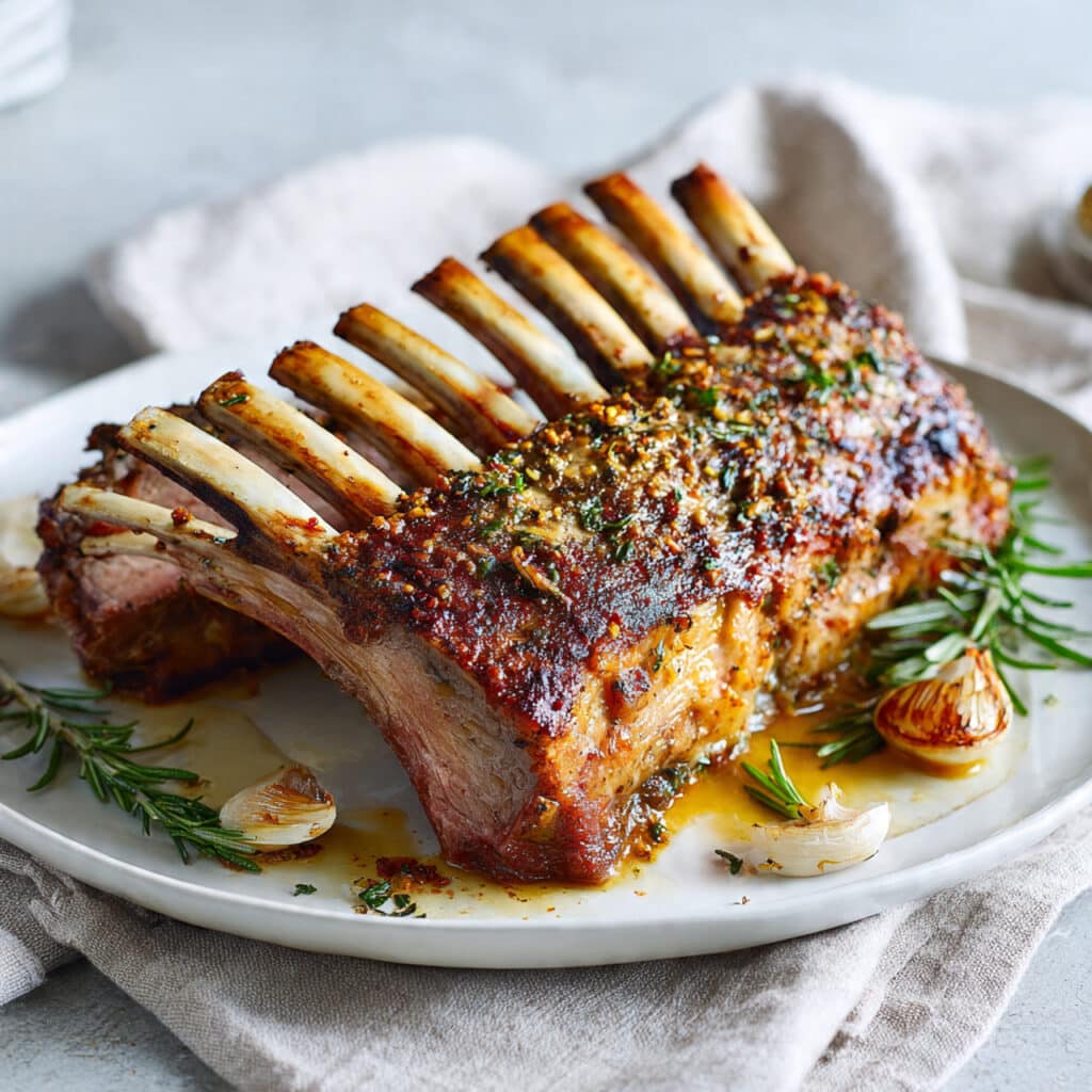 Roasted Rack of Lamb