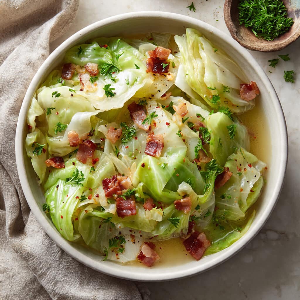 Southern Cooked Cabbage