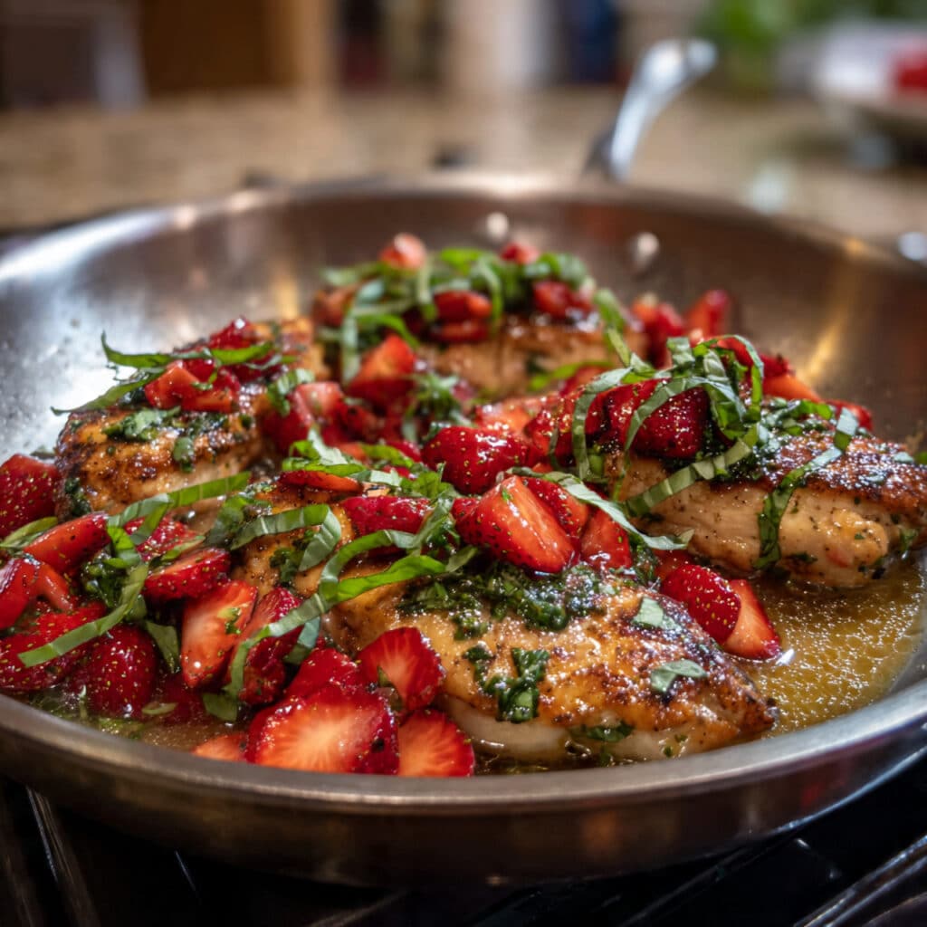 realistic smartphone photo of homemade strawberry 2