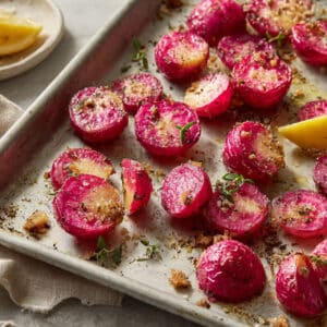 Smashed Radishes