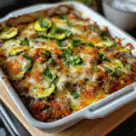 Zucchini Pizza Casserole
