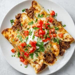 5 Ingredient Beef Enchiladas 9 5 Ingredient Beef Enchiladas