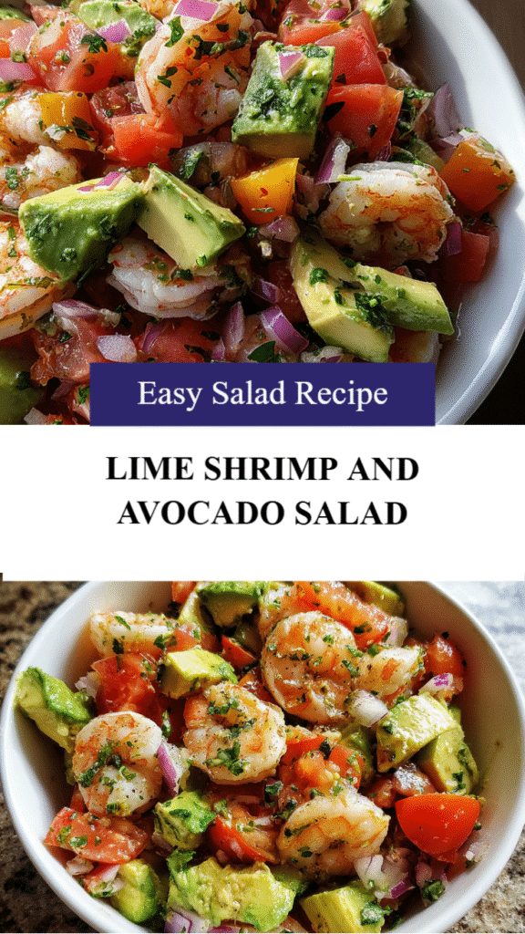 Lime Shrimp and Avocado Salad 5 Lime Shrimp and Avocado Salad