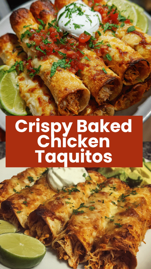 Baked Chicken Taquitos 5 Baked Chicken Taquitos