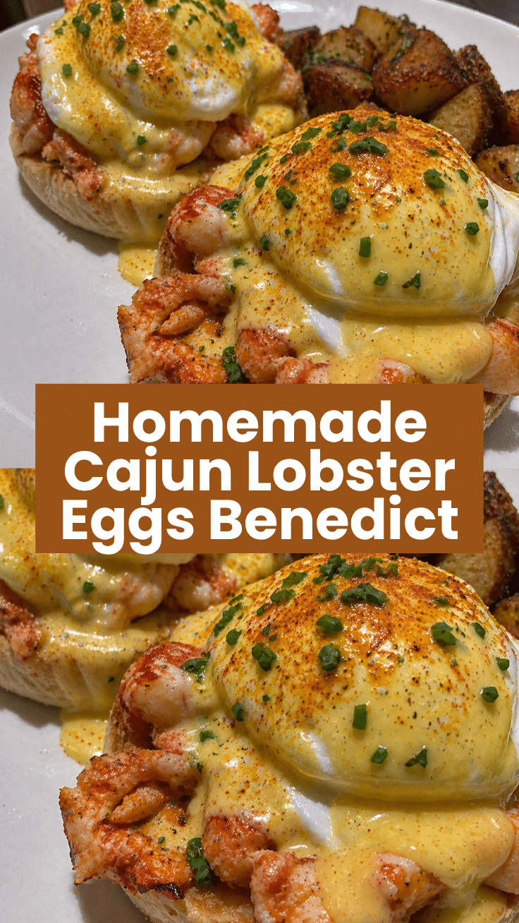 Cajun Hollandaise Lobster Eggs Benedict