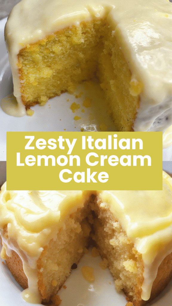 Italian Lemon Cream Cake 5 Italian Lemon Cream Cake