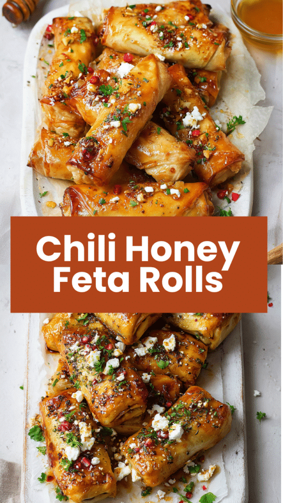 Chili Honey Feta Rolls 5 Chili Honey Feta Rolls