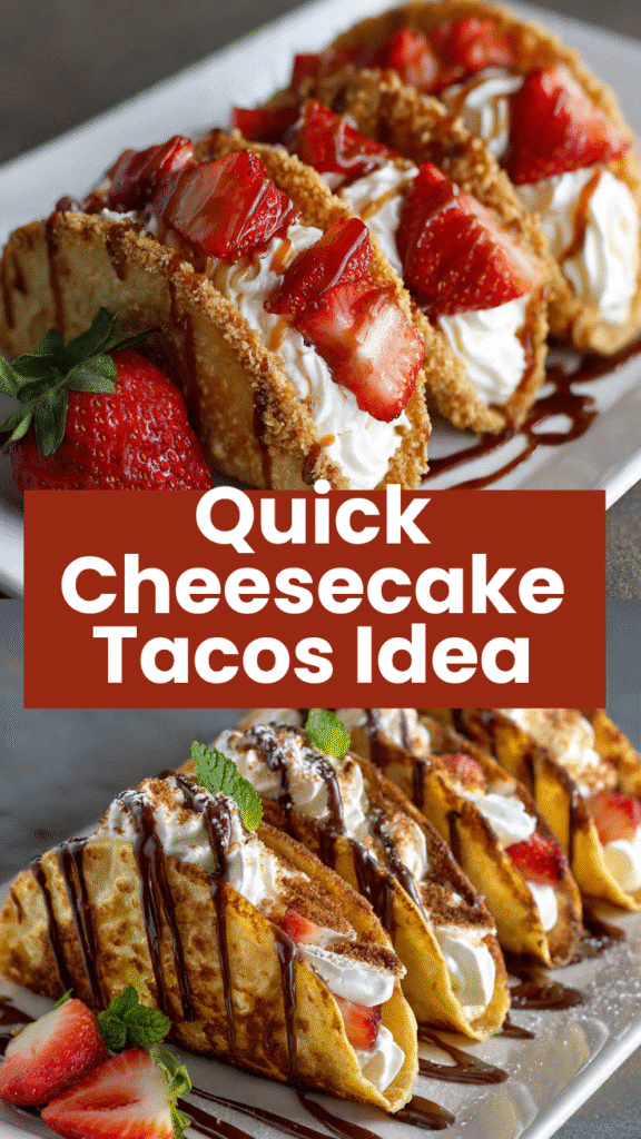 Cheesecake Tacos 5 Cheesecake Tacos