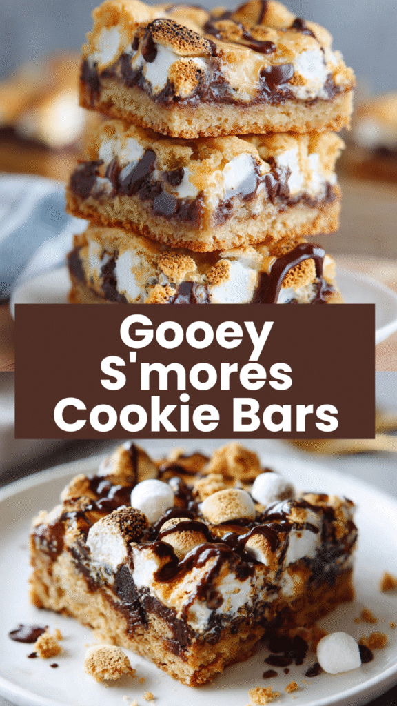 S'mores Cookie Bars 5 S'mores Cookie Bars