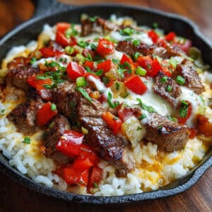 Steak Queso Rice: A Cozy Family Weeknight Dinner 11 Steak Queso Rice