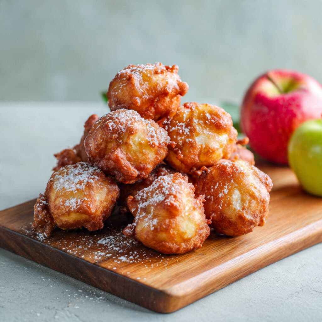 Apple Fritter Bites 7 Apple Fritter Bites