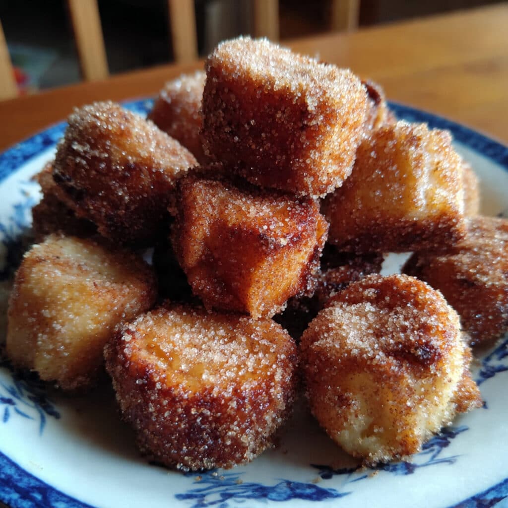 baked churro bites