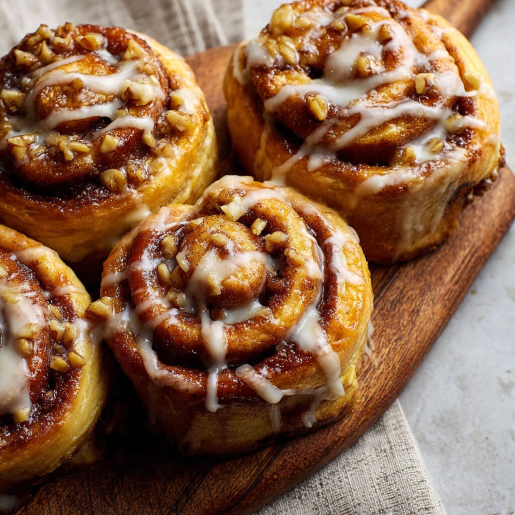 Banana Bread Cinnamon Rolls 7 Banana Bread Cinnamon Rolls