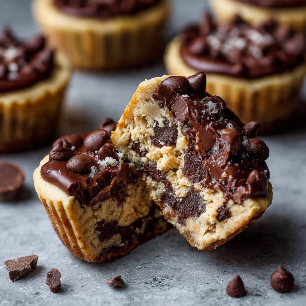 Chocolate Chip Cookie Dough Cups