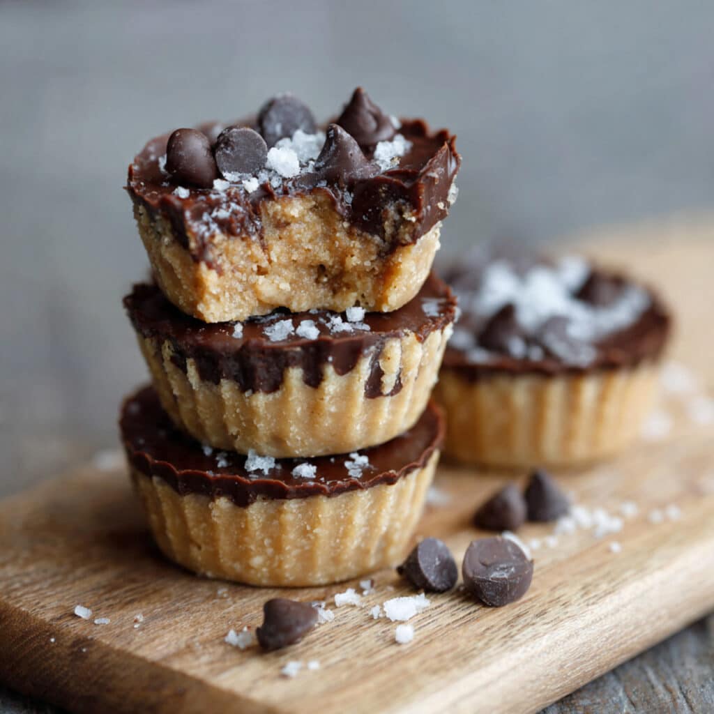 Chocolate Chip Cookie Dough Cups 8 Chocolate Chip Cookie Dough Cups