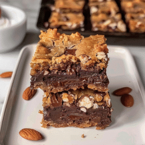 German Chocolate Cookie Bars