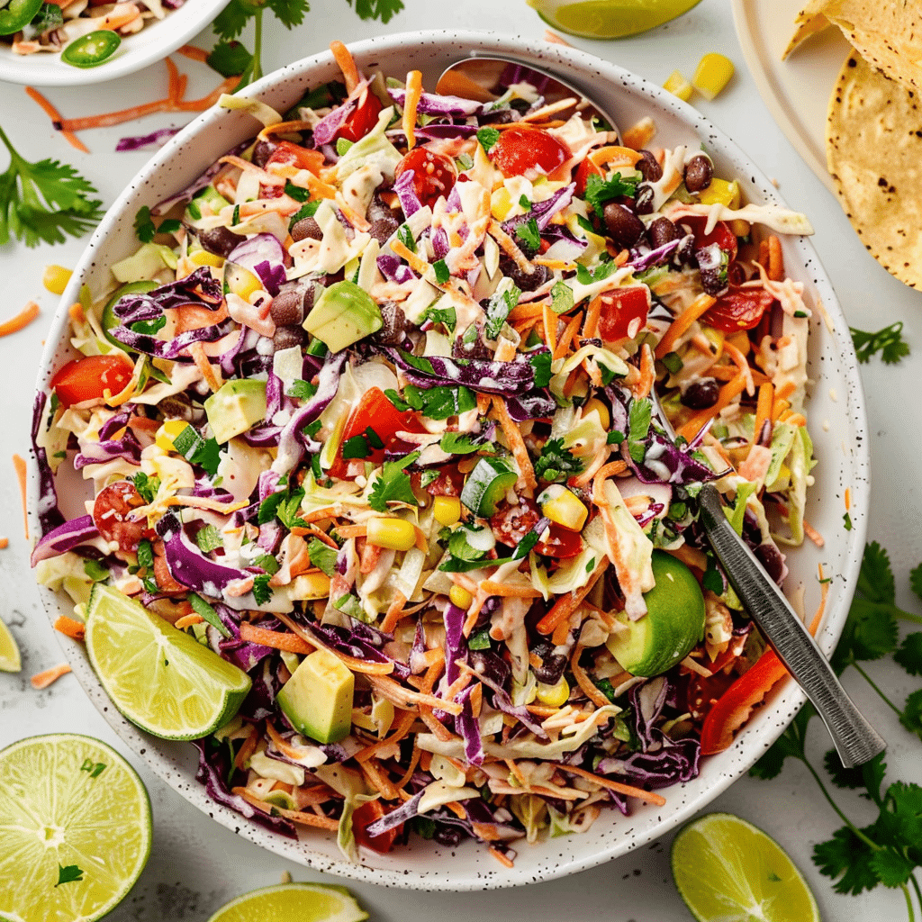 Delicious Mexican Coleslaw Recipe: Quick and Easy Taste