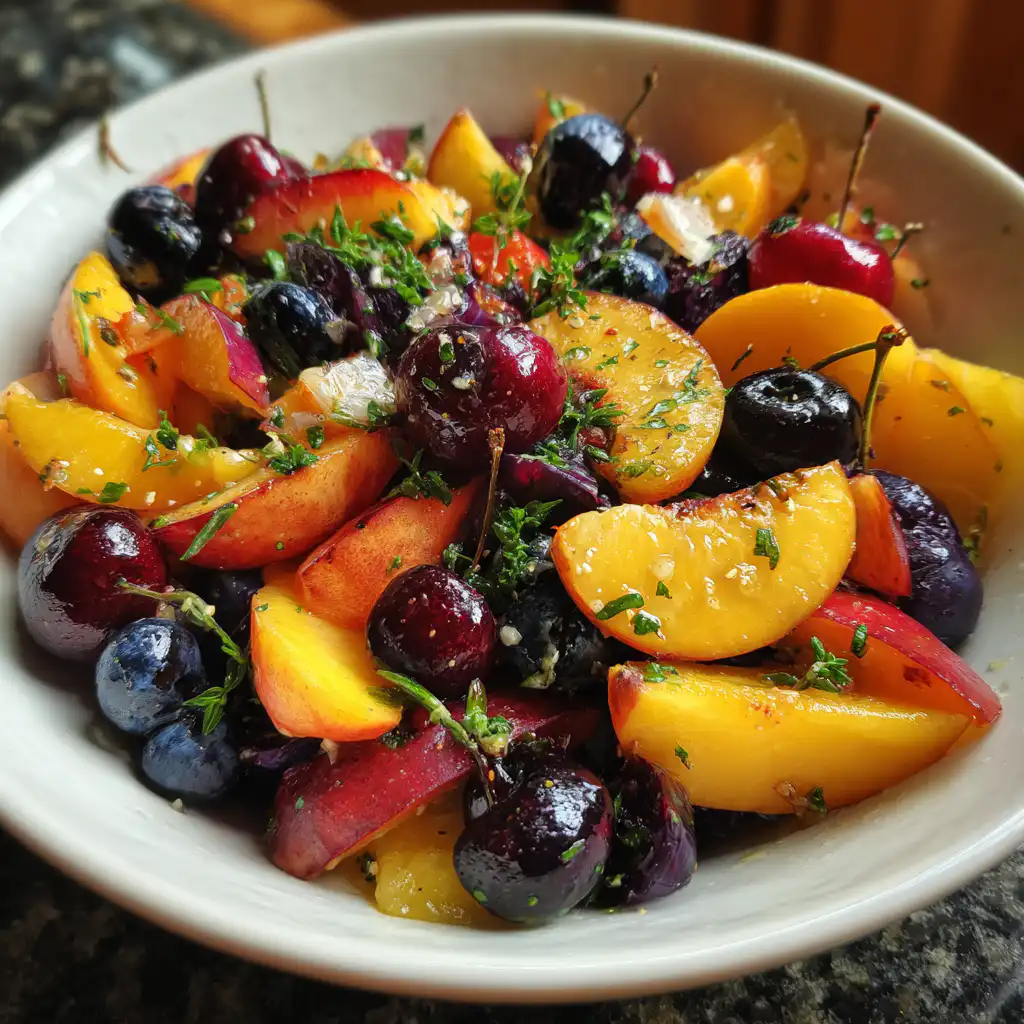 Summer Peach Salad