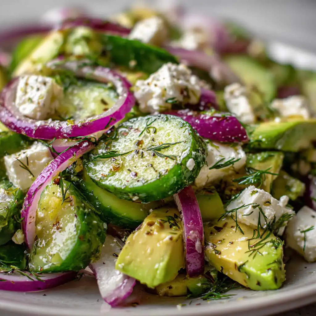 Cucumber Feta Salad: A Refreshing Delight