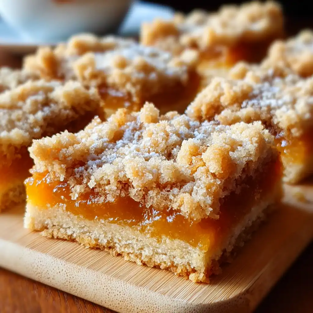 Apricot Shortbread Bars